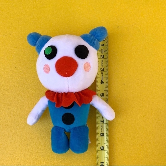 MiniToon PHATMOJO Roblox Piggy CLOWNY 9” Collectible Plush CLOWN VIDEO GAME TOY - Picture 10 of 10